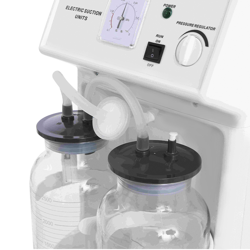 Elektrisch zuigapparaat met dubbele fles Elektrisch zuigapparaat met dubbele fles